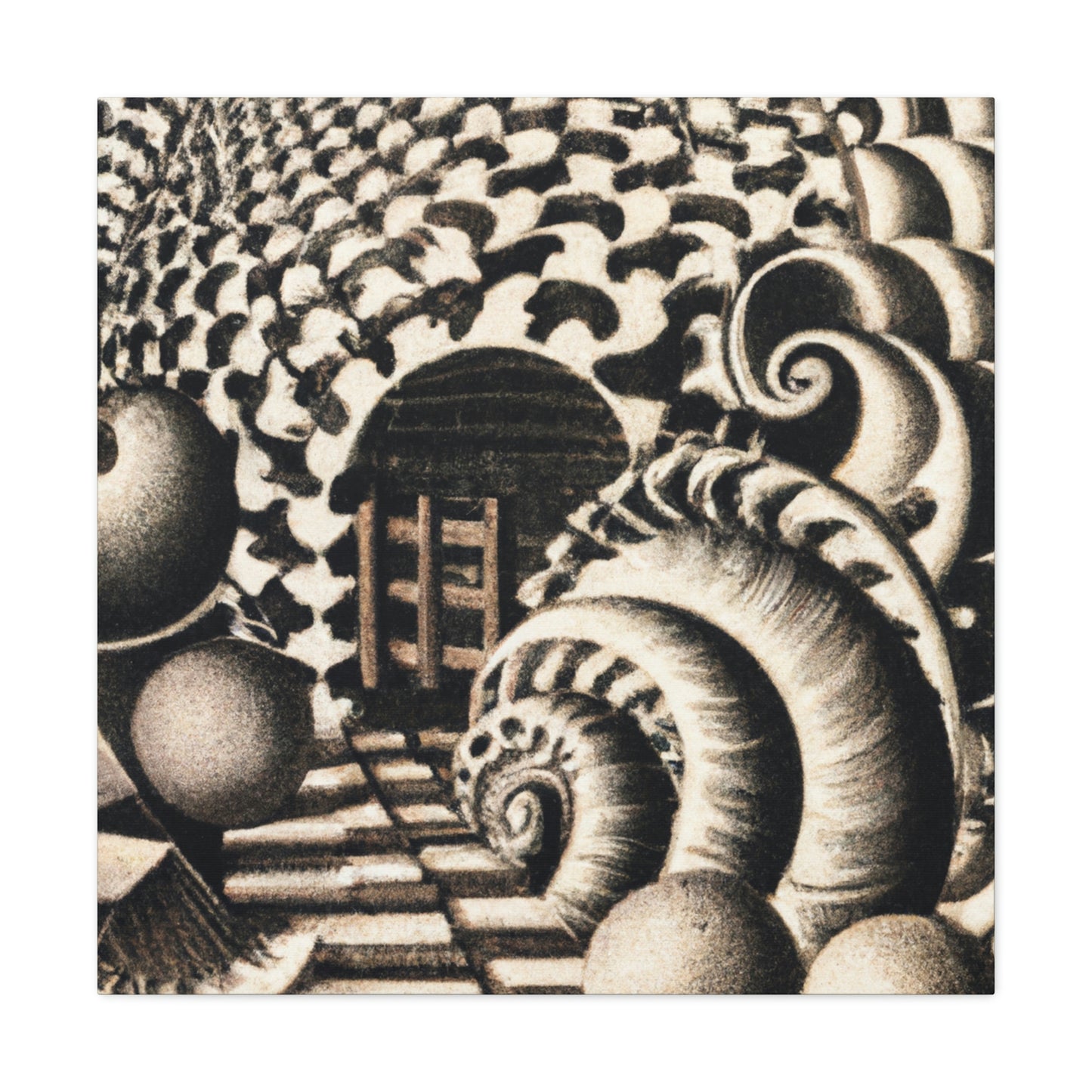 Joseph Wright of Derby - canvas