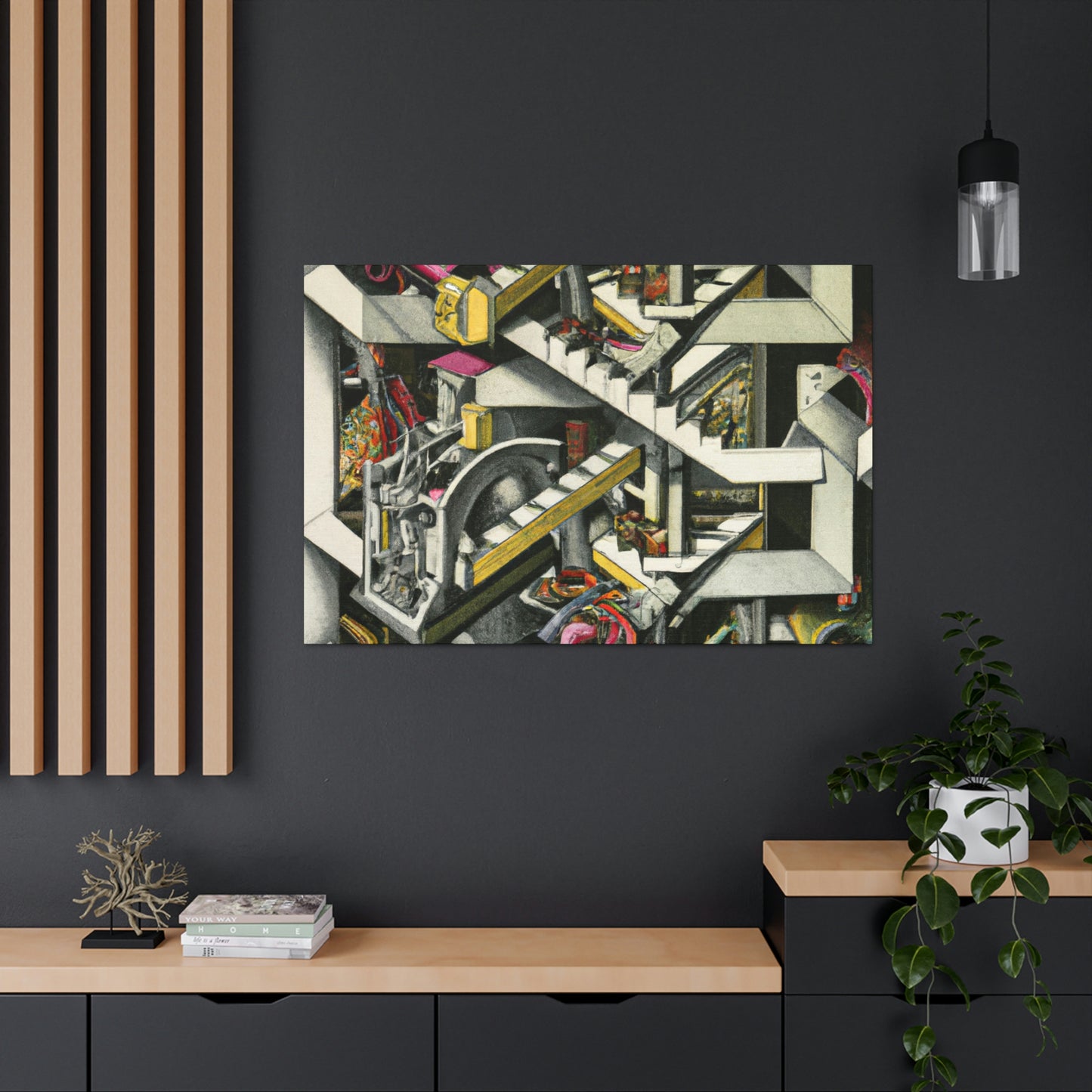 Joseph Wright of Derby - canvas