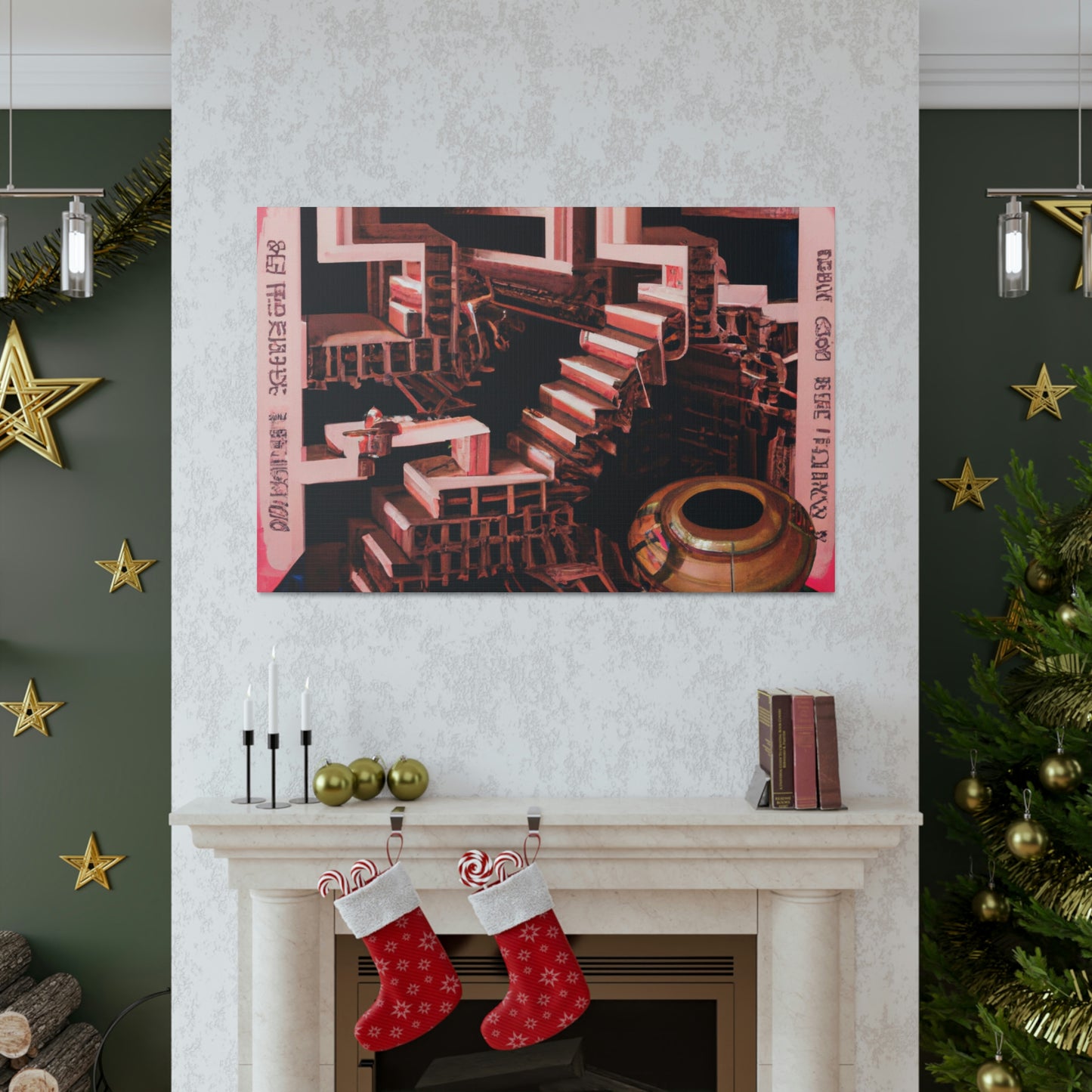 Joseph Wright of Derby - canvas