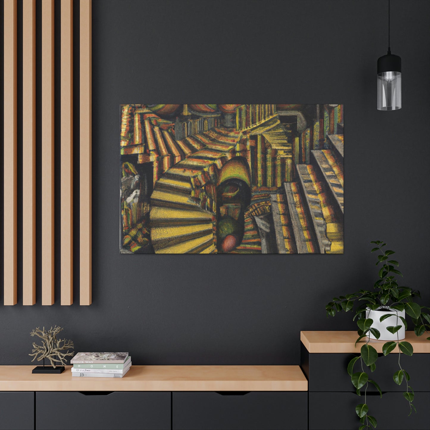 Joseph Wright of Derby - canvas