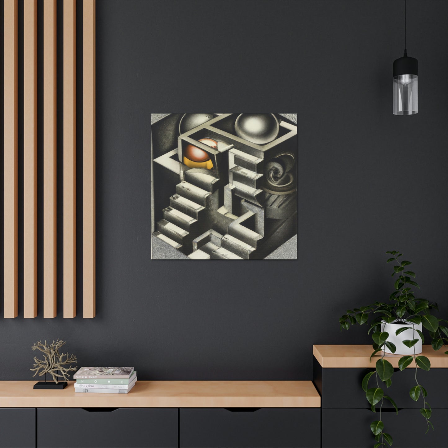 Joseph Wright of Derby - canvas