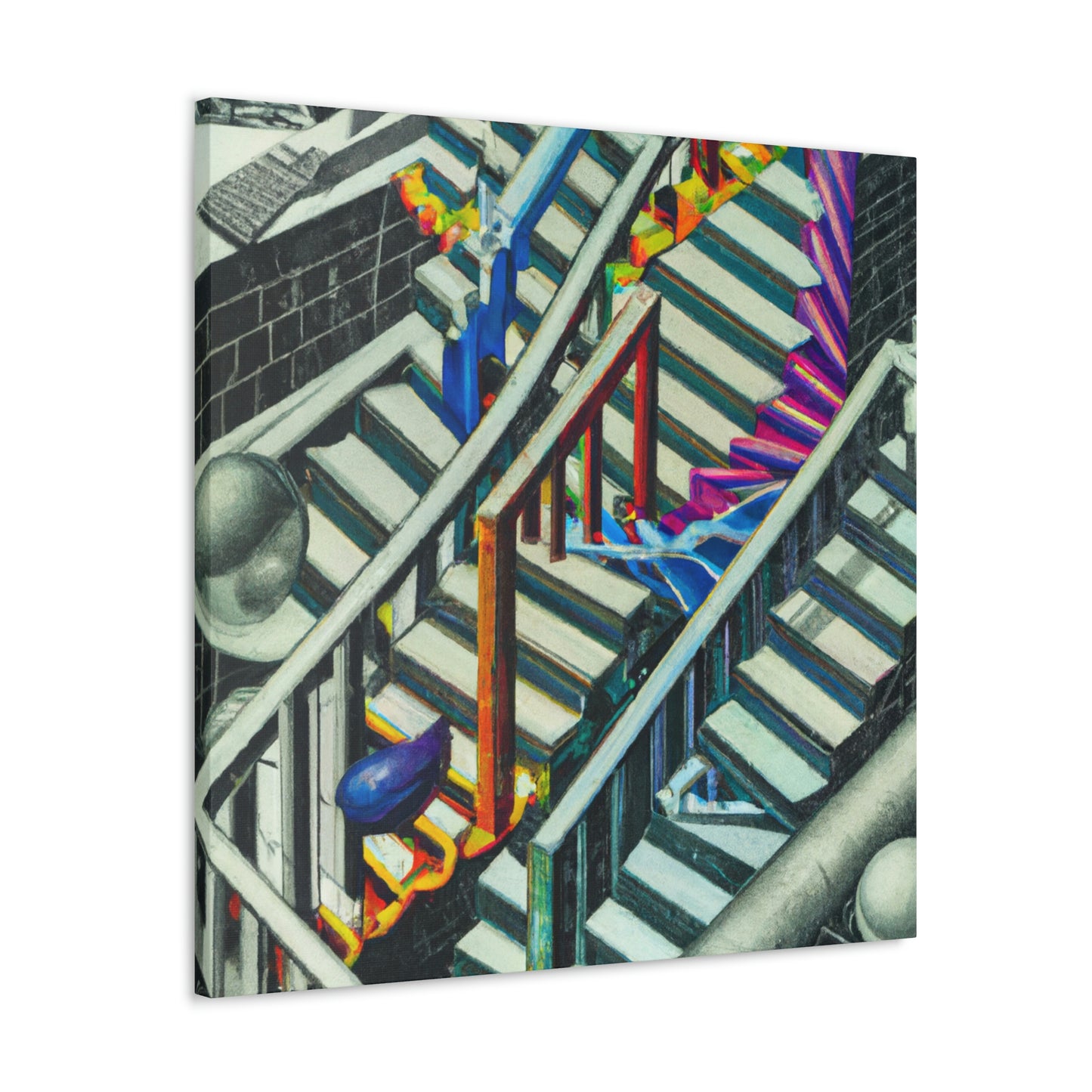 Johann Georg Wille - canvas