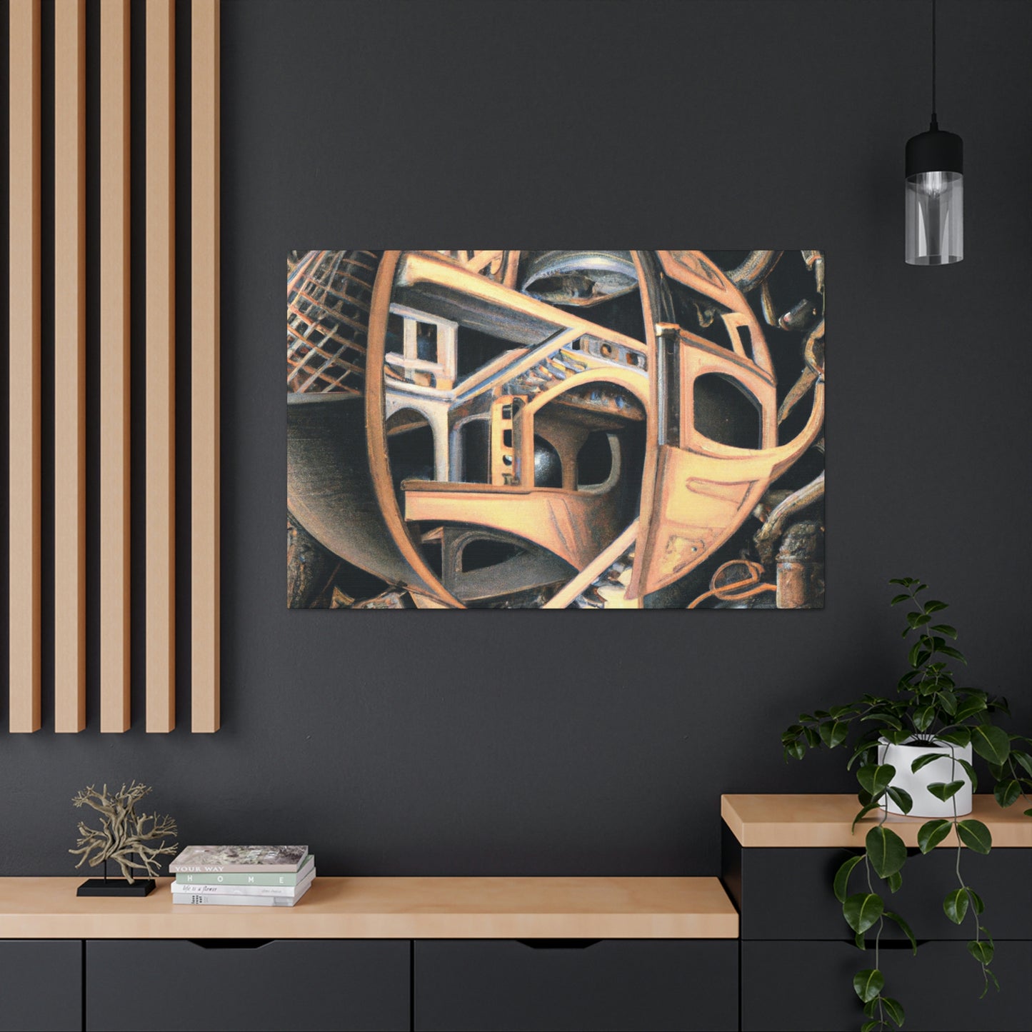 Joseph Wright of Derby - canvas