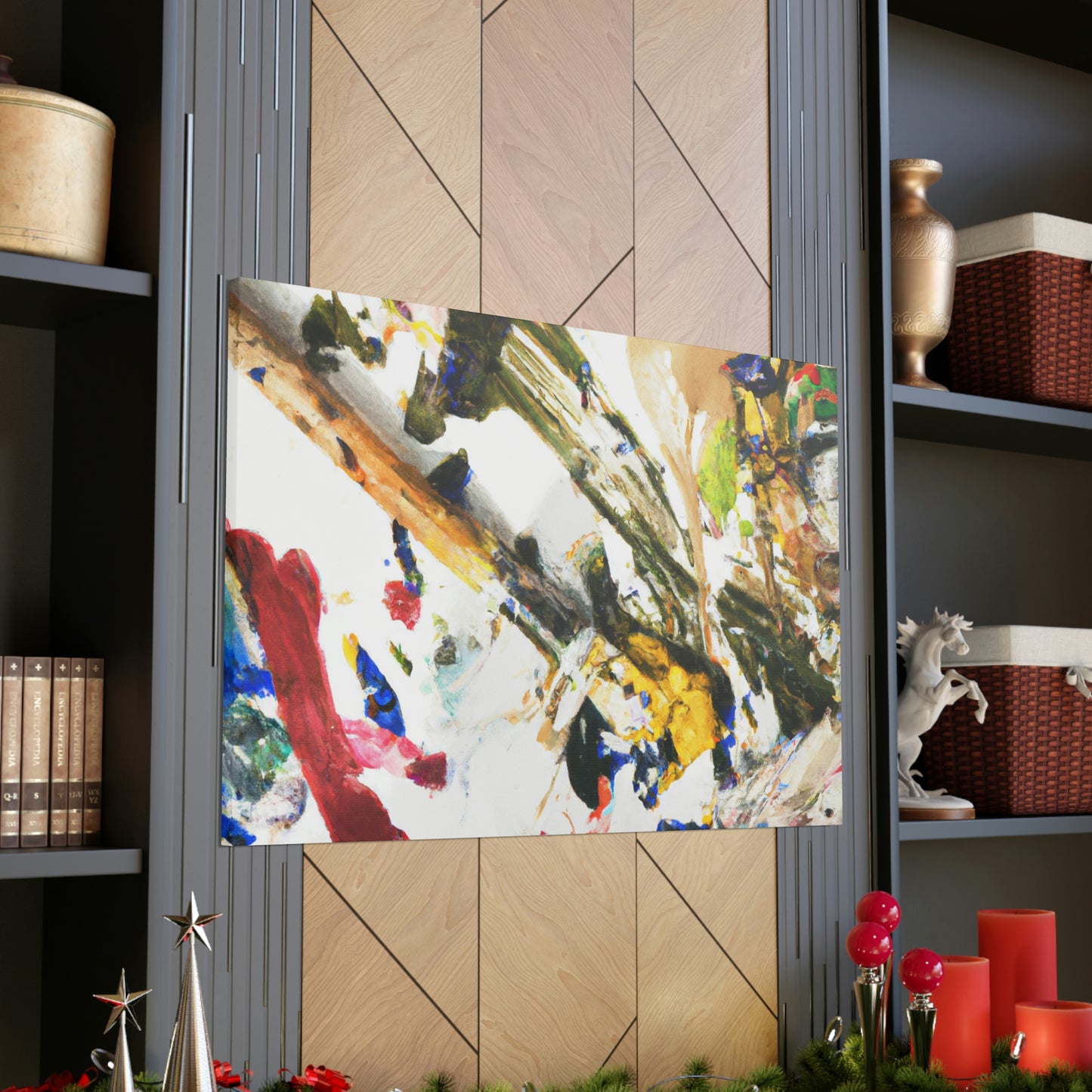 Justus van Gent. - canvas