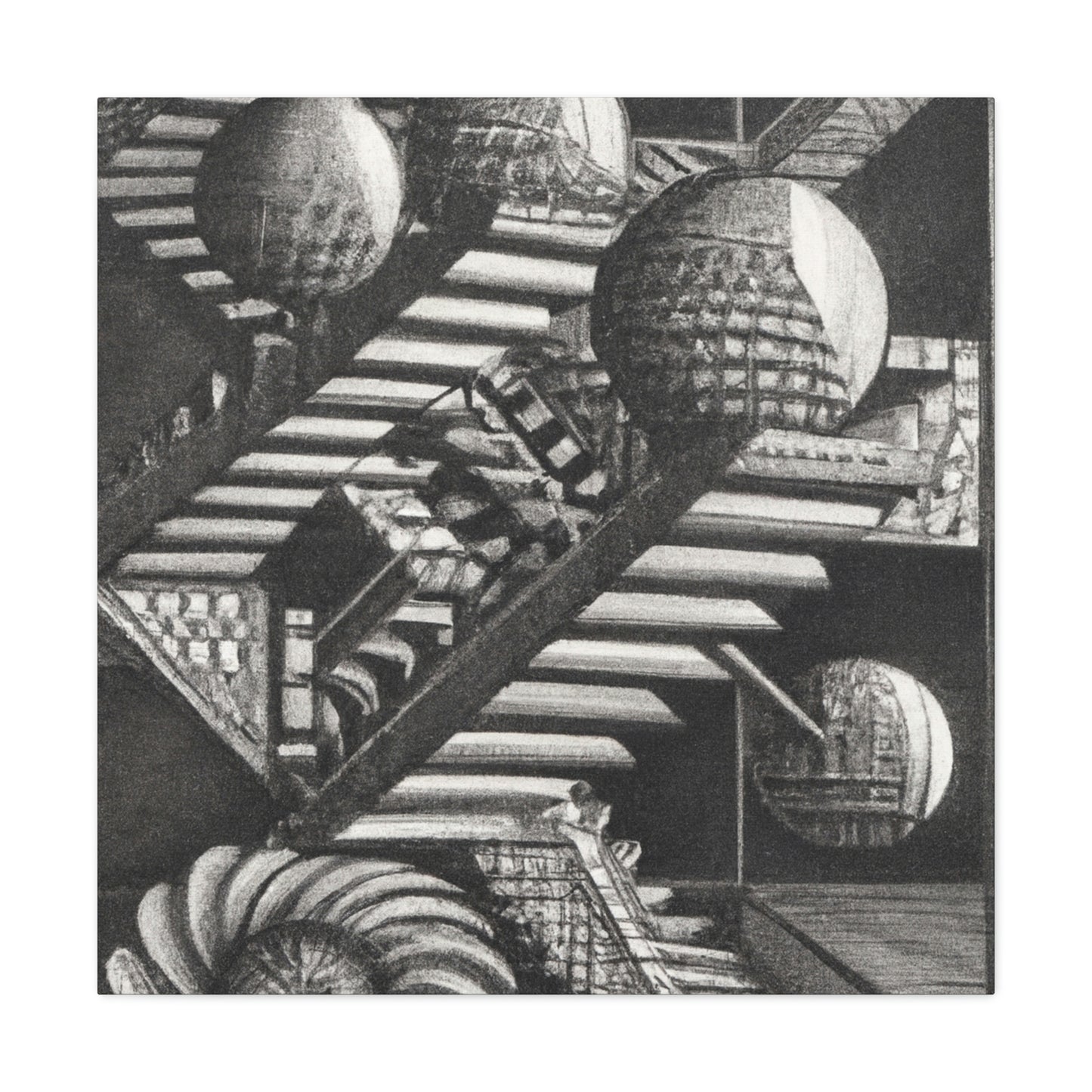 Joseph Wright of Derby - canvas