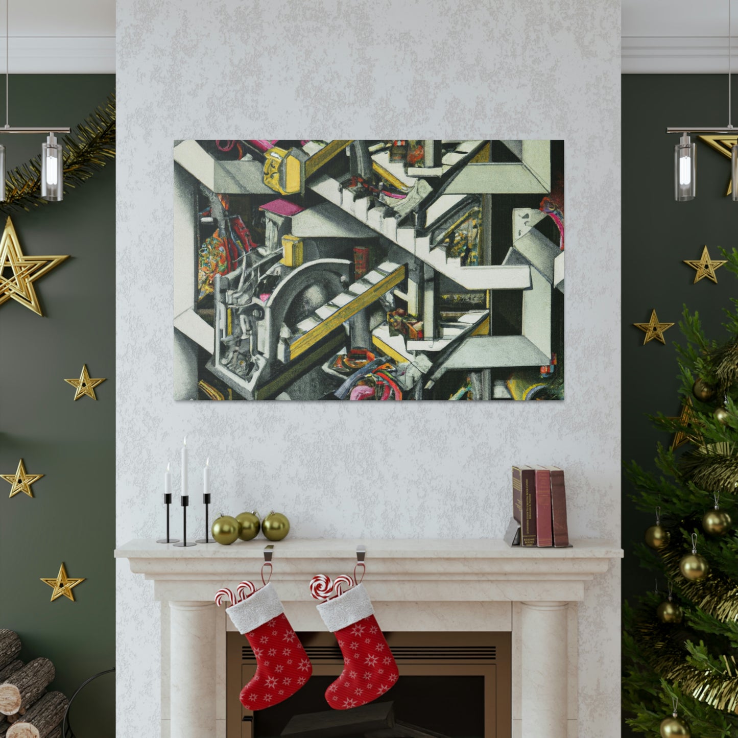 Joseph Wright of Derby - canvas