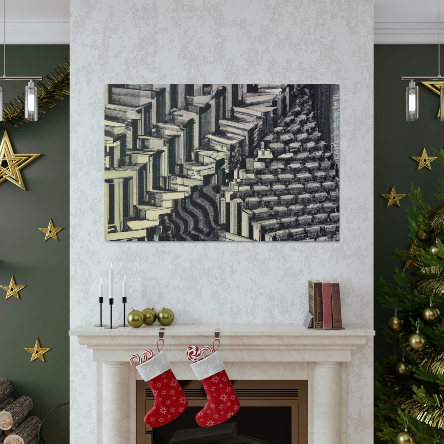 Joseph Wright of Derby - canvas