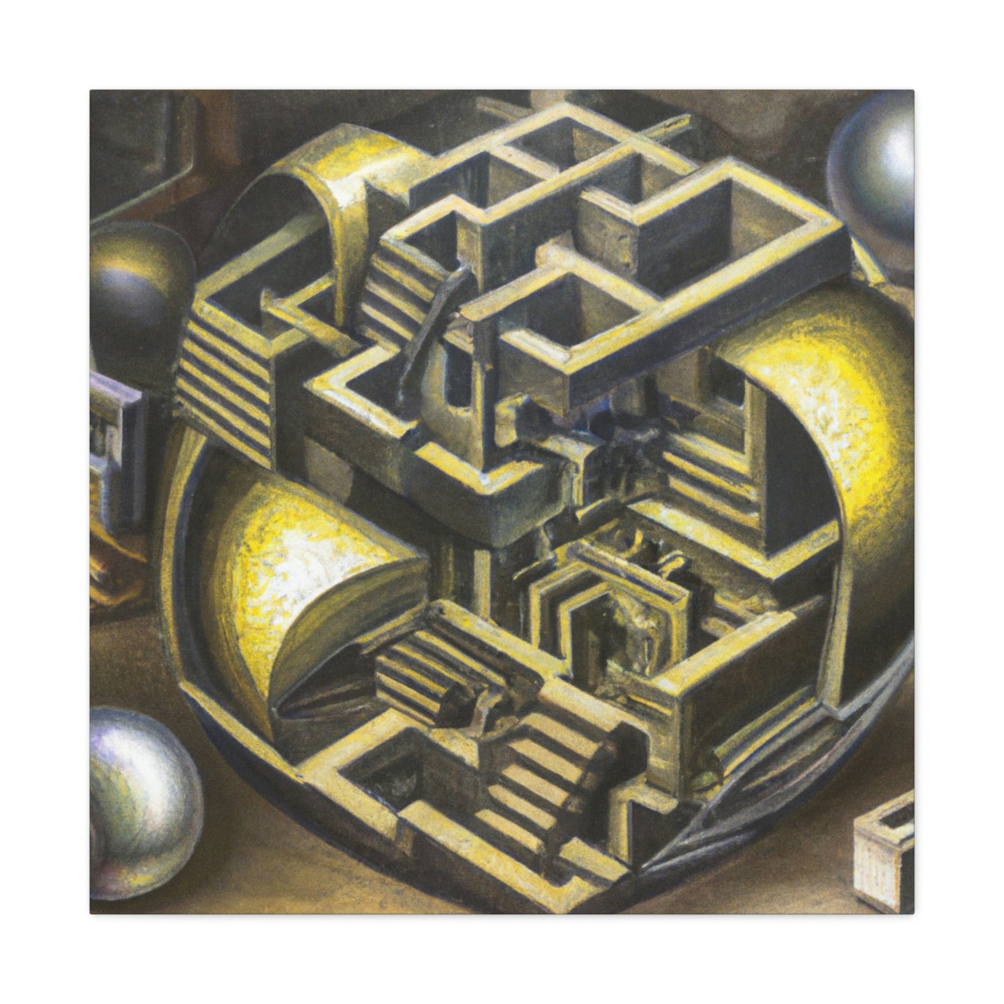 Joseph Wright of Derby - canvas