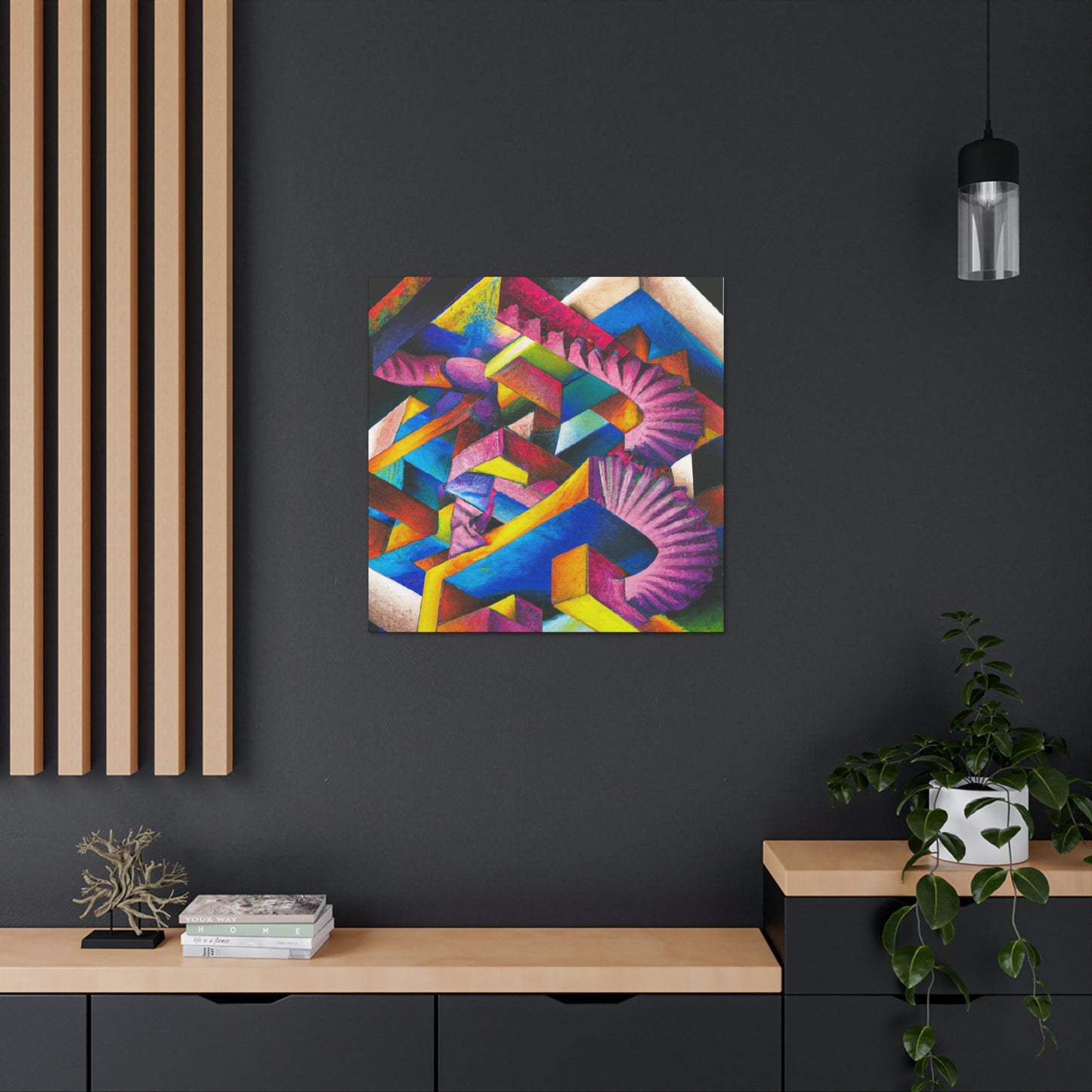 Joseph Wright of Derby - canvas