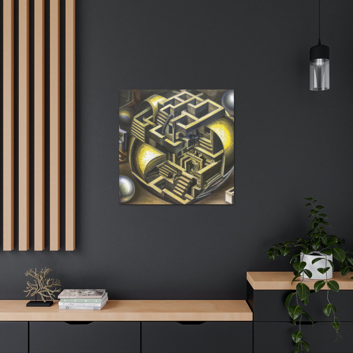 Joseph Wright of Derby - canvas