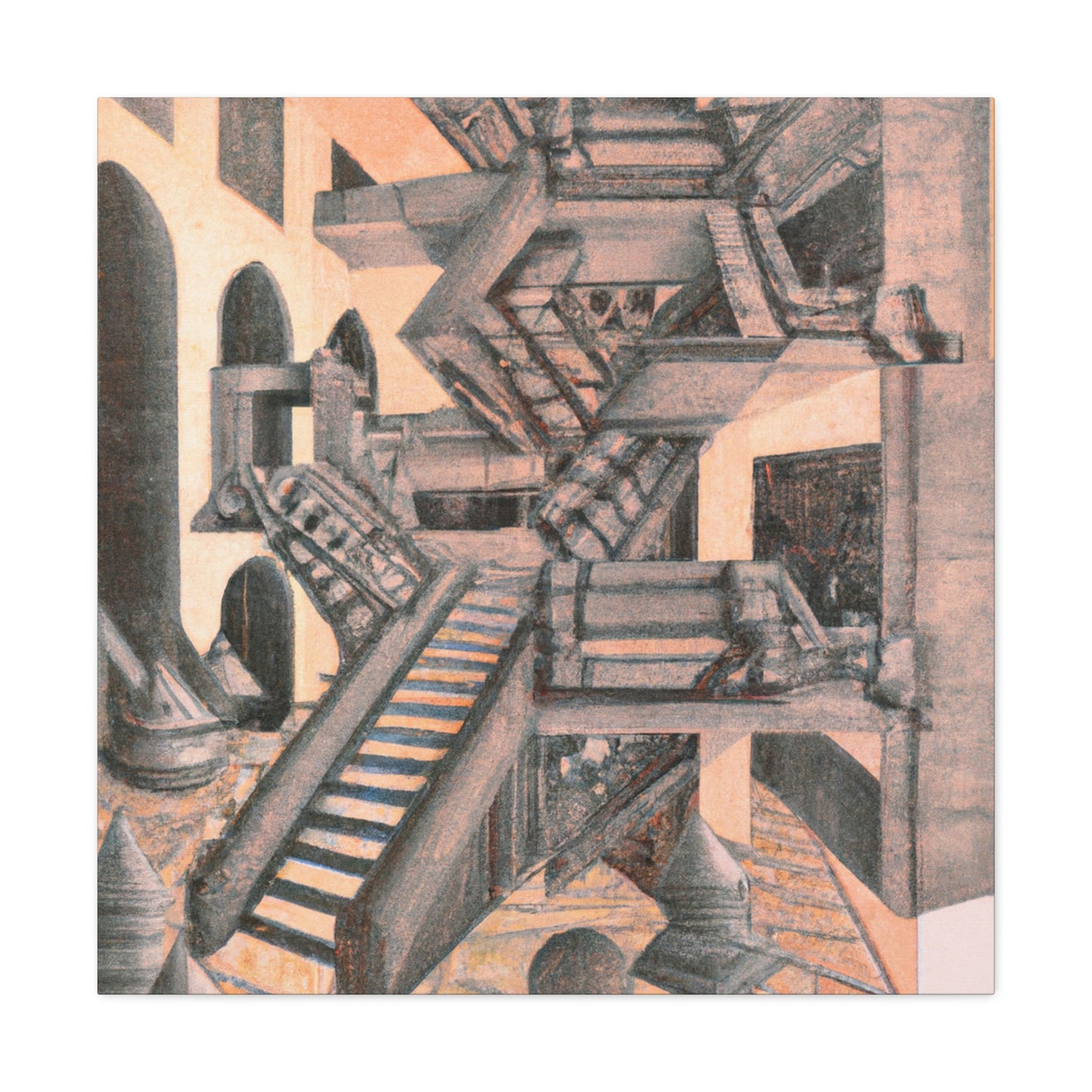 Joseph Wright of Derby - canvas