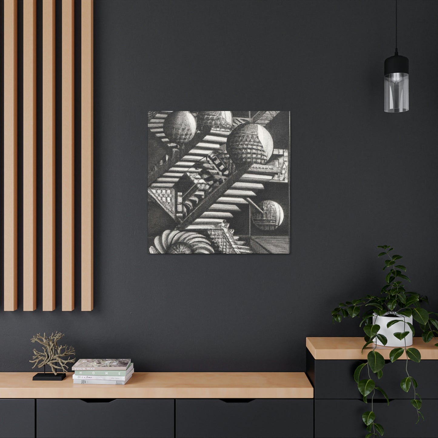 Joseph Wright of Derby - canvas