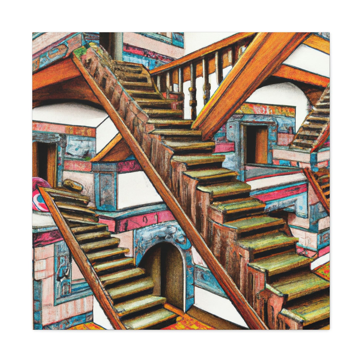 Joseph Wright of Derby - canvas