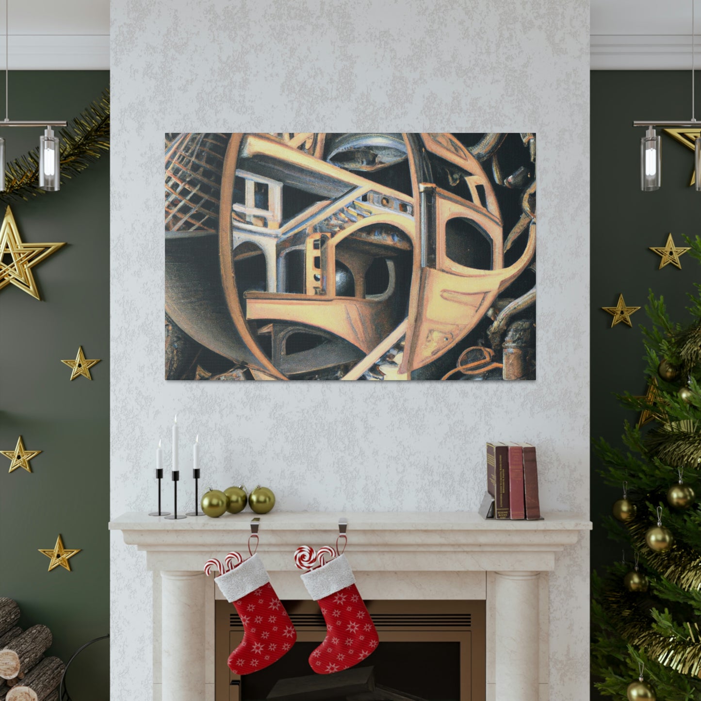 Joseph Wright of Derby - canvas