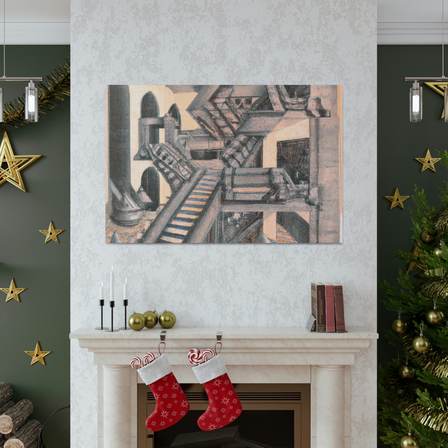 Joseph Wright of Derby - canvas