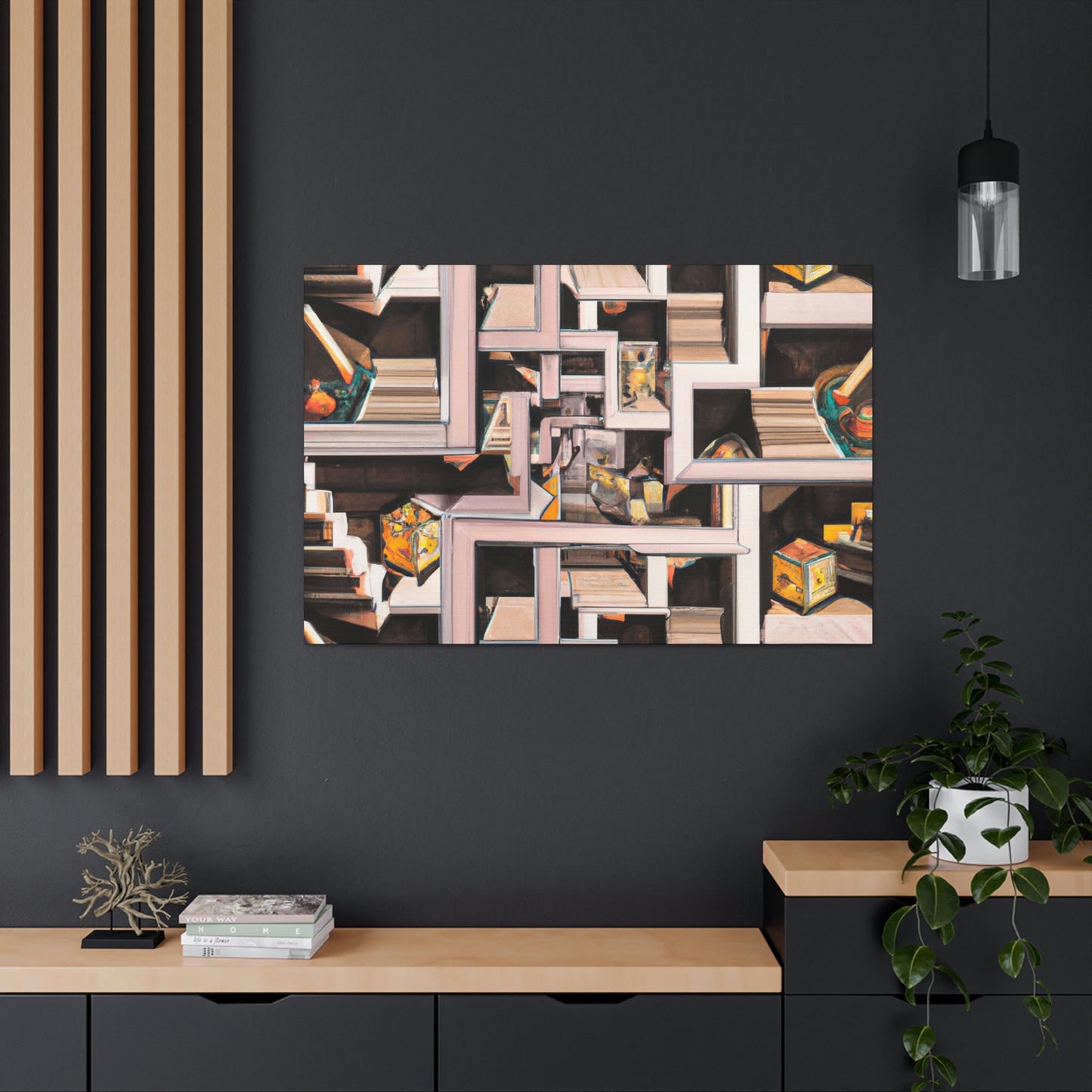 Joseph Wright of Derby - canvas