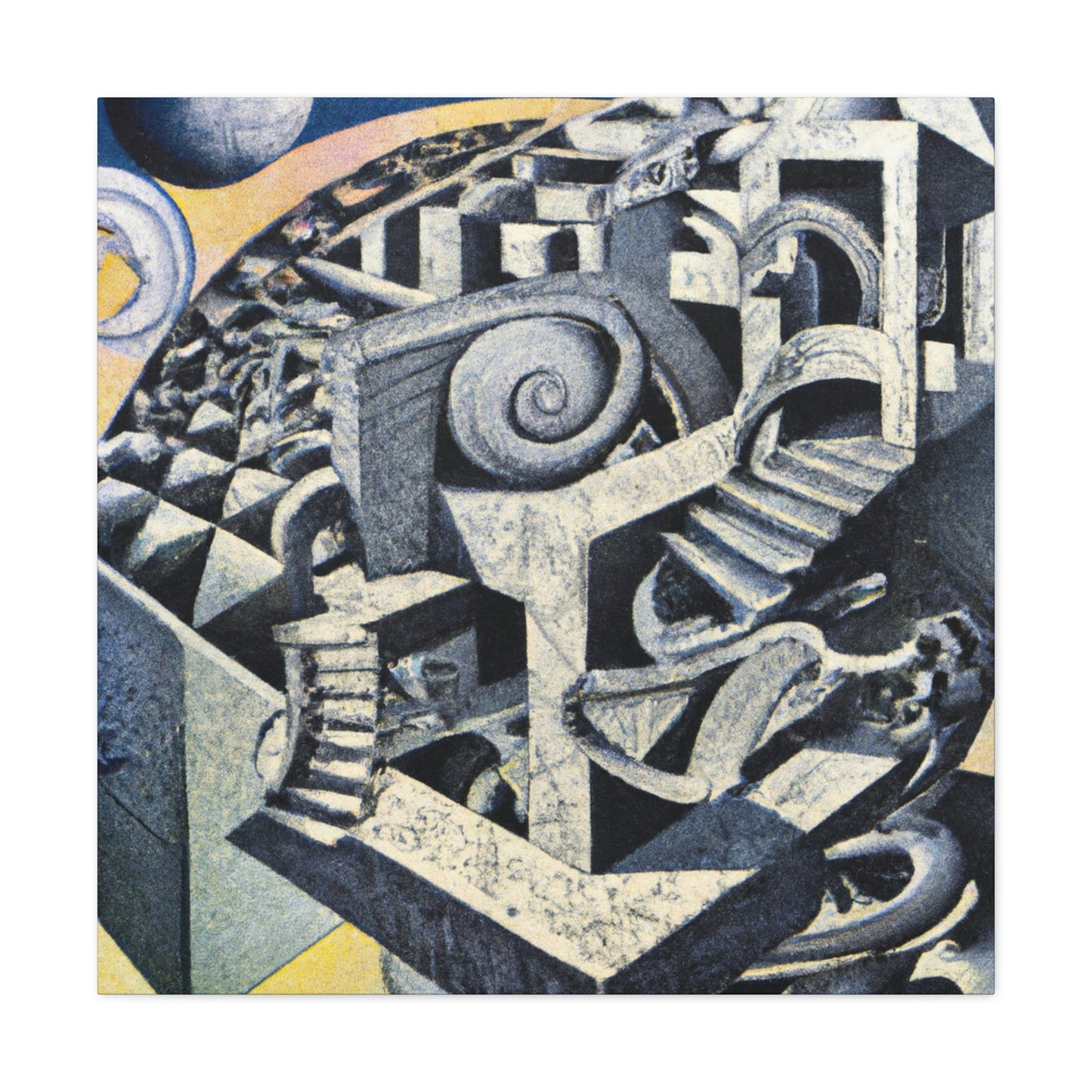 Joseph Wright of Derby - canvas