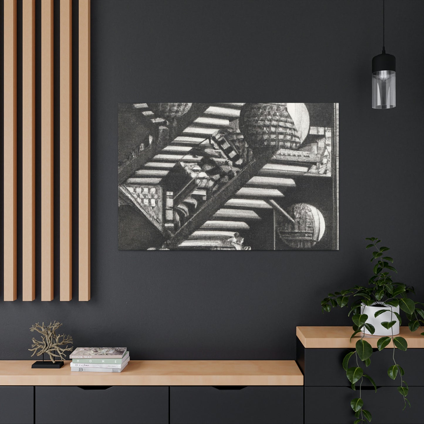 Joseph Wright of Derby - canvas