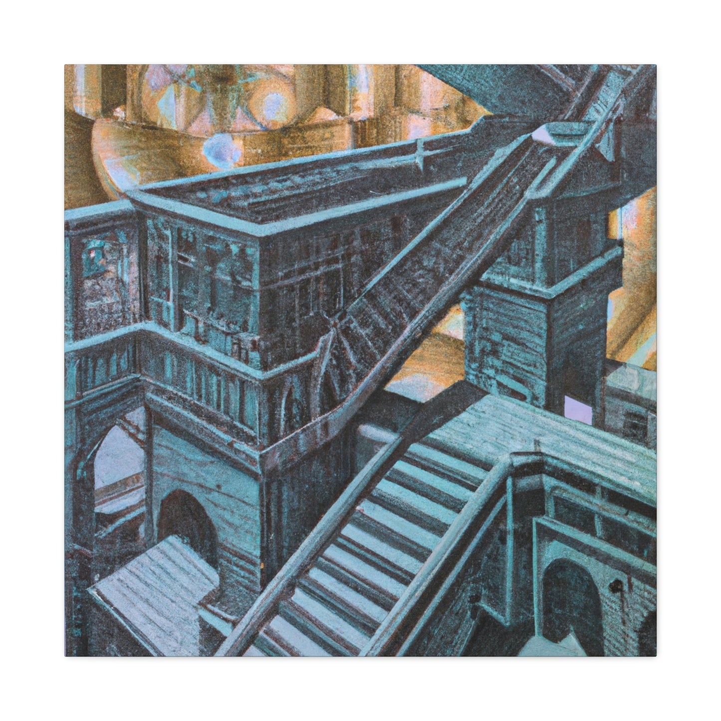 Johann Wolfgang van der Auferkorn - canvas