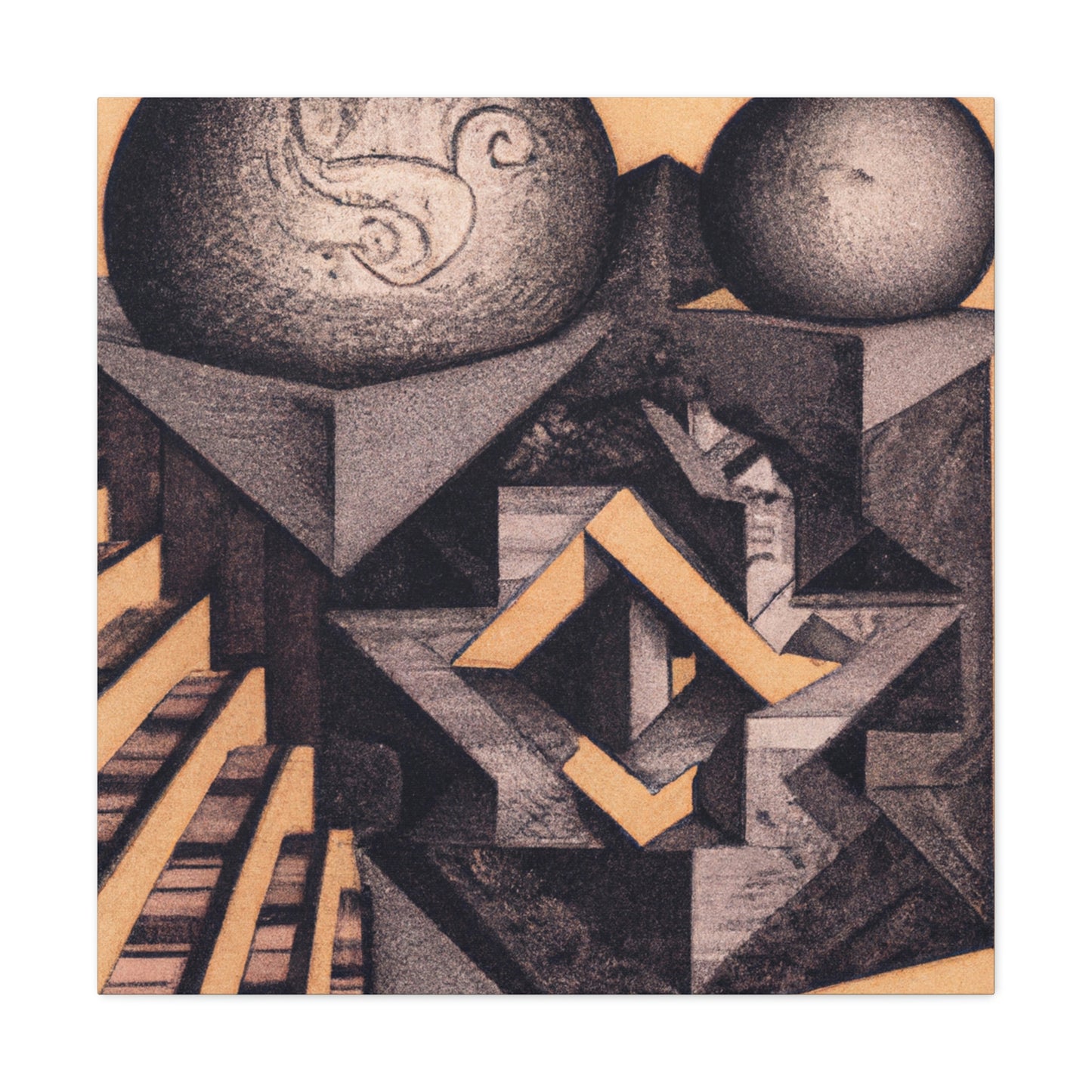 Joseph Wright of Derby - canvas