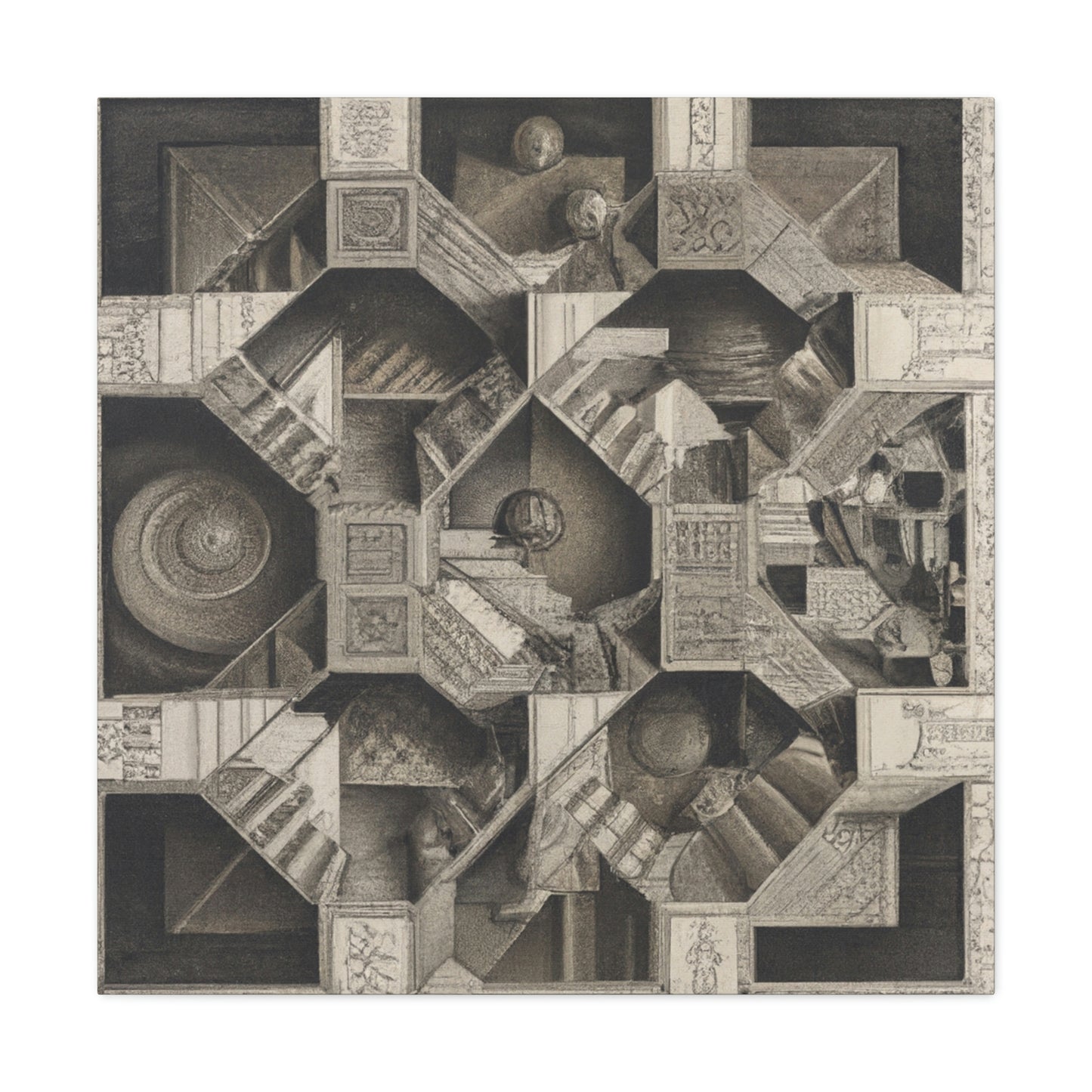 Hieronymus Galle - canvas