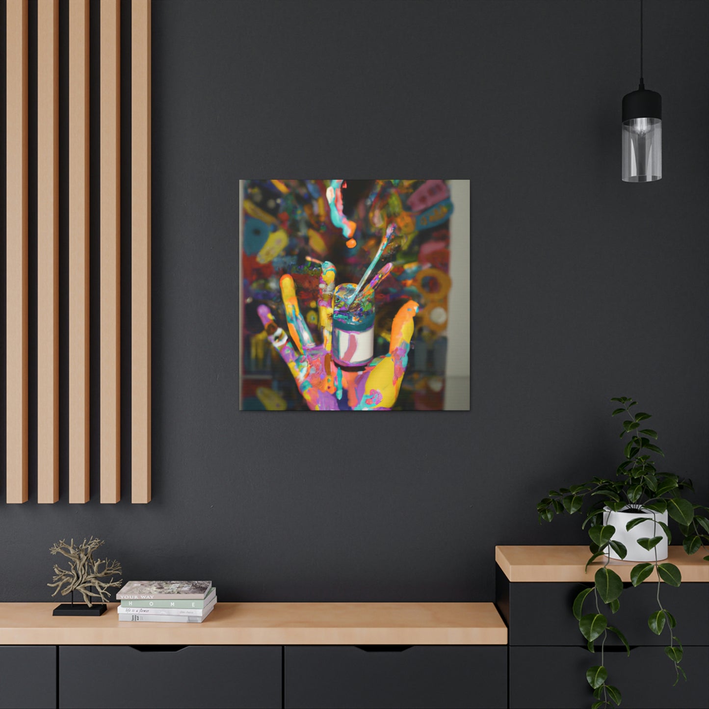 Grimmaldus Pontius - canvas