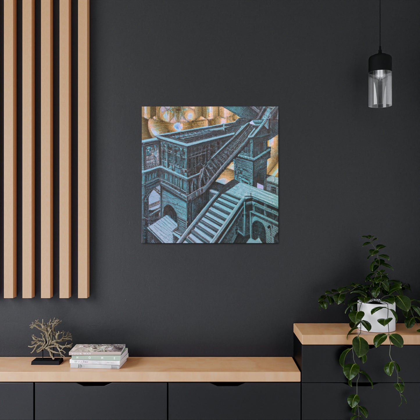 Johann Wolfgang van der Auferkorn - canvas