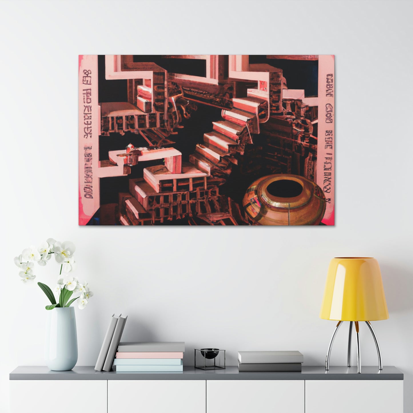 Joseph Wright of Derby - canvas