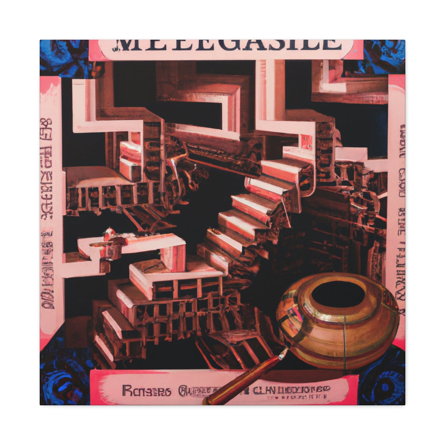 Joseph Wright of Derby - canvas