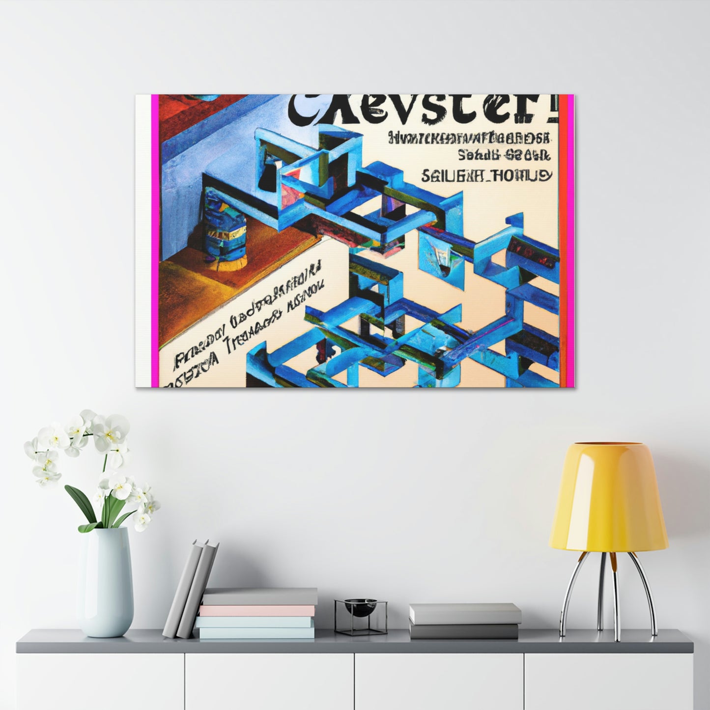 Joseph Wright of Derby - canvas