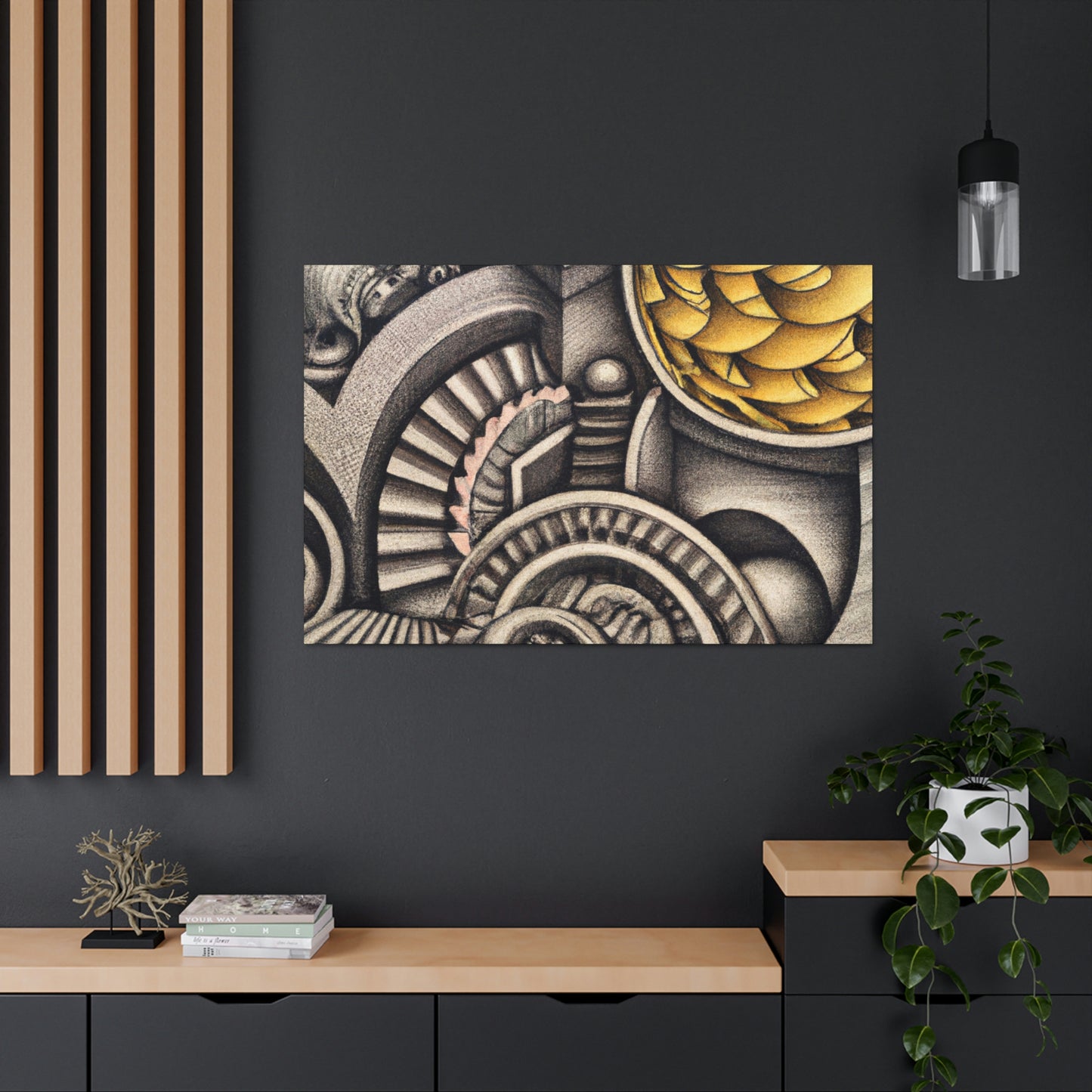 Joseph Wright of Derby - canvas