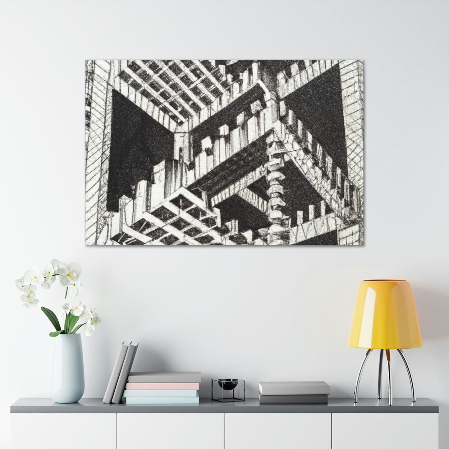 Joseph Wright of Derby - canvas