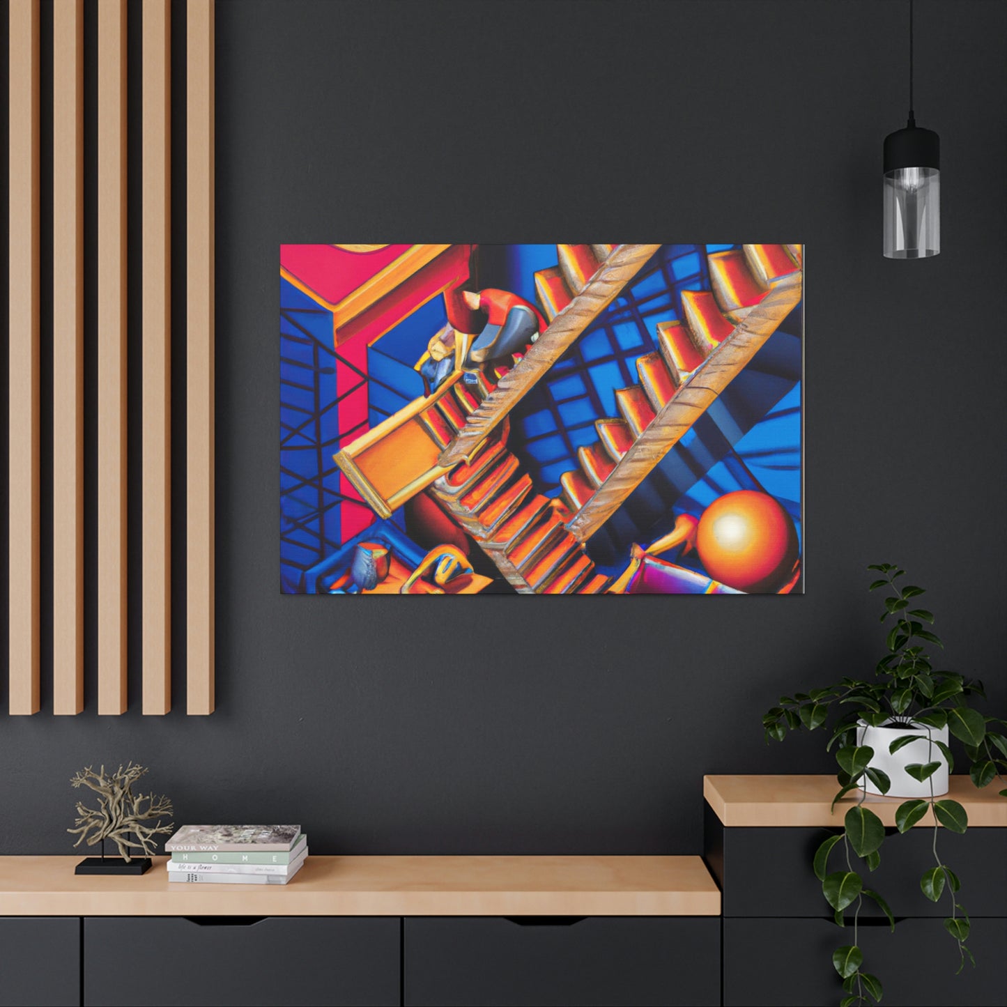 Joseph Wright of Derby - canvas