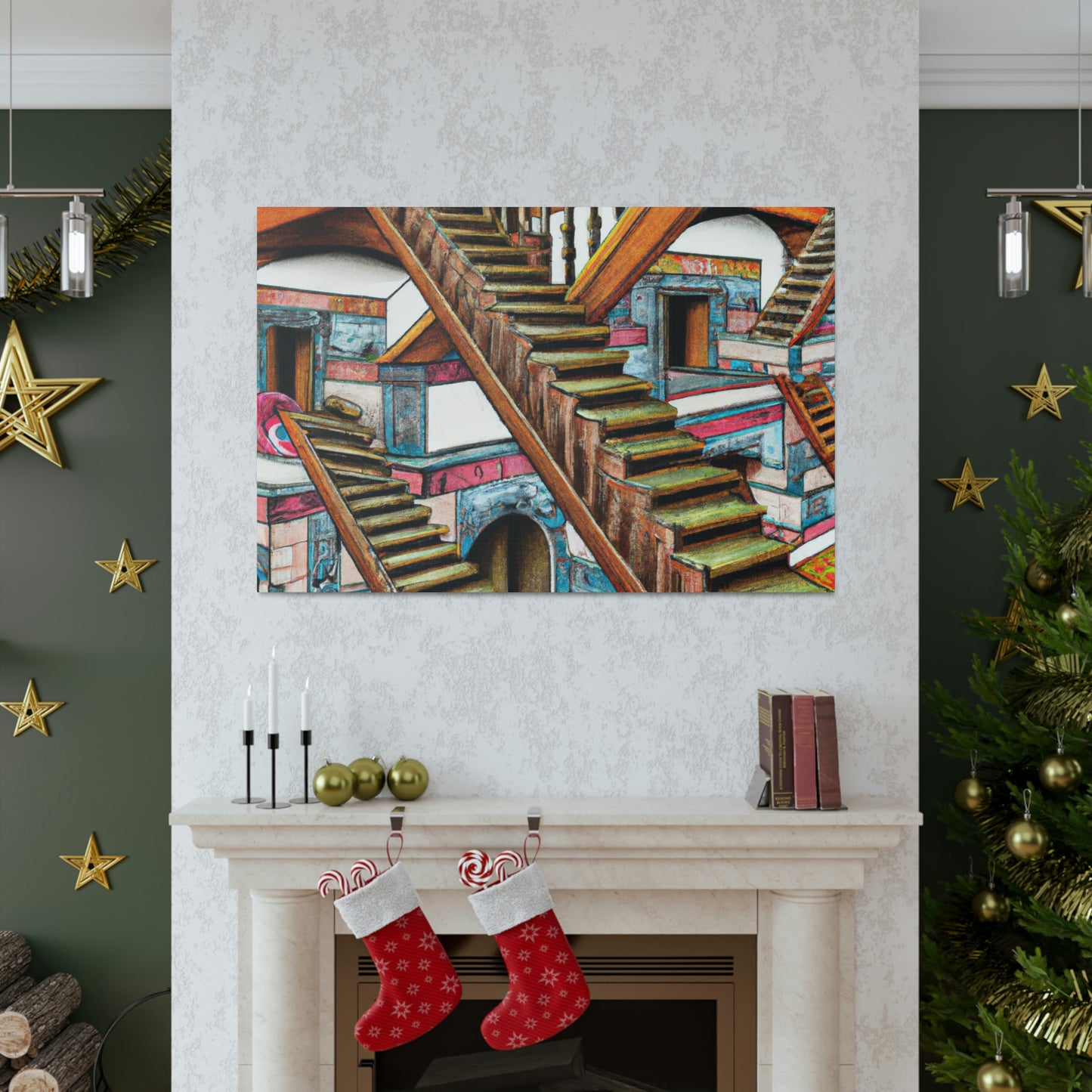 Joseph Wright of Derby - canvas