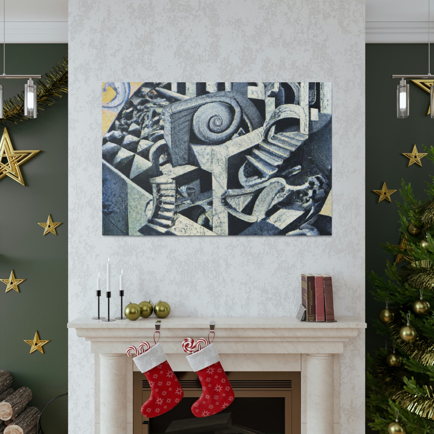 Joseph Wright of Derby - canvas