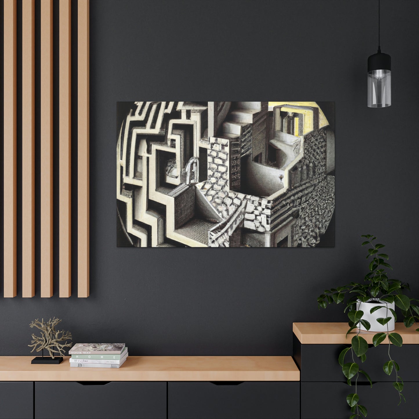 Joseph Wright of Derby - canvas