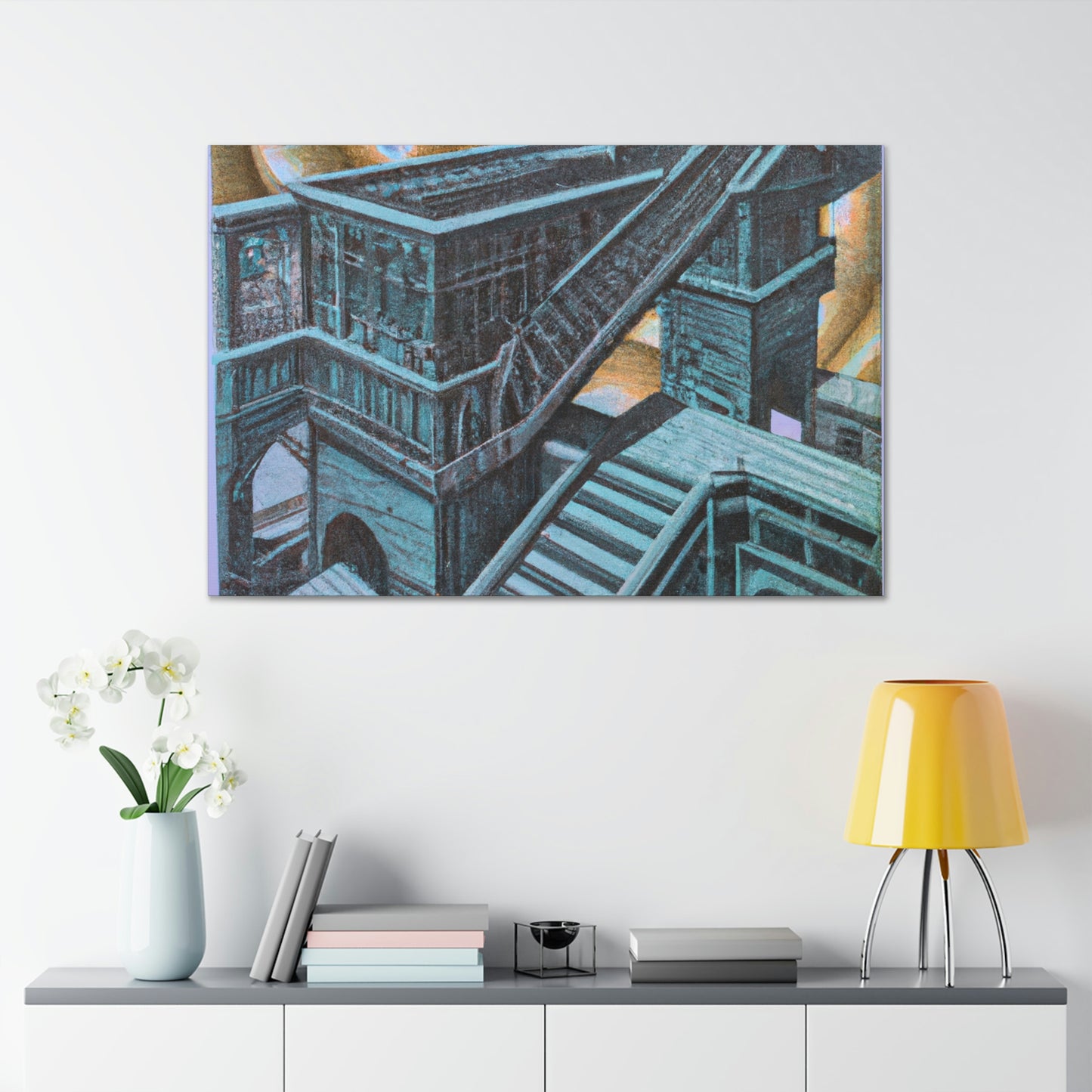 Johann Wolfgang van der Auferkorn - canvas