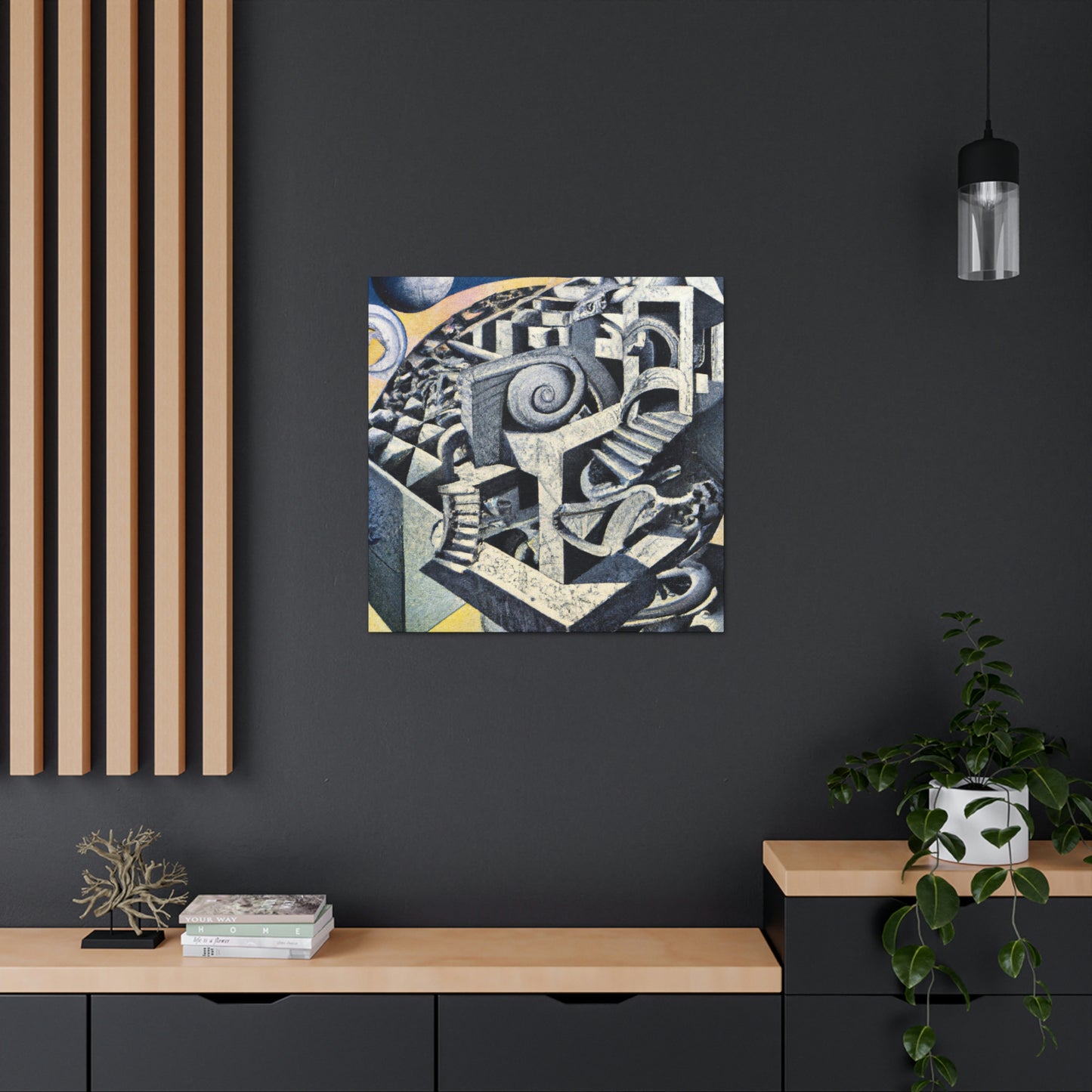 Joseph Wright of Derby - canvas