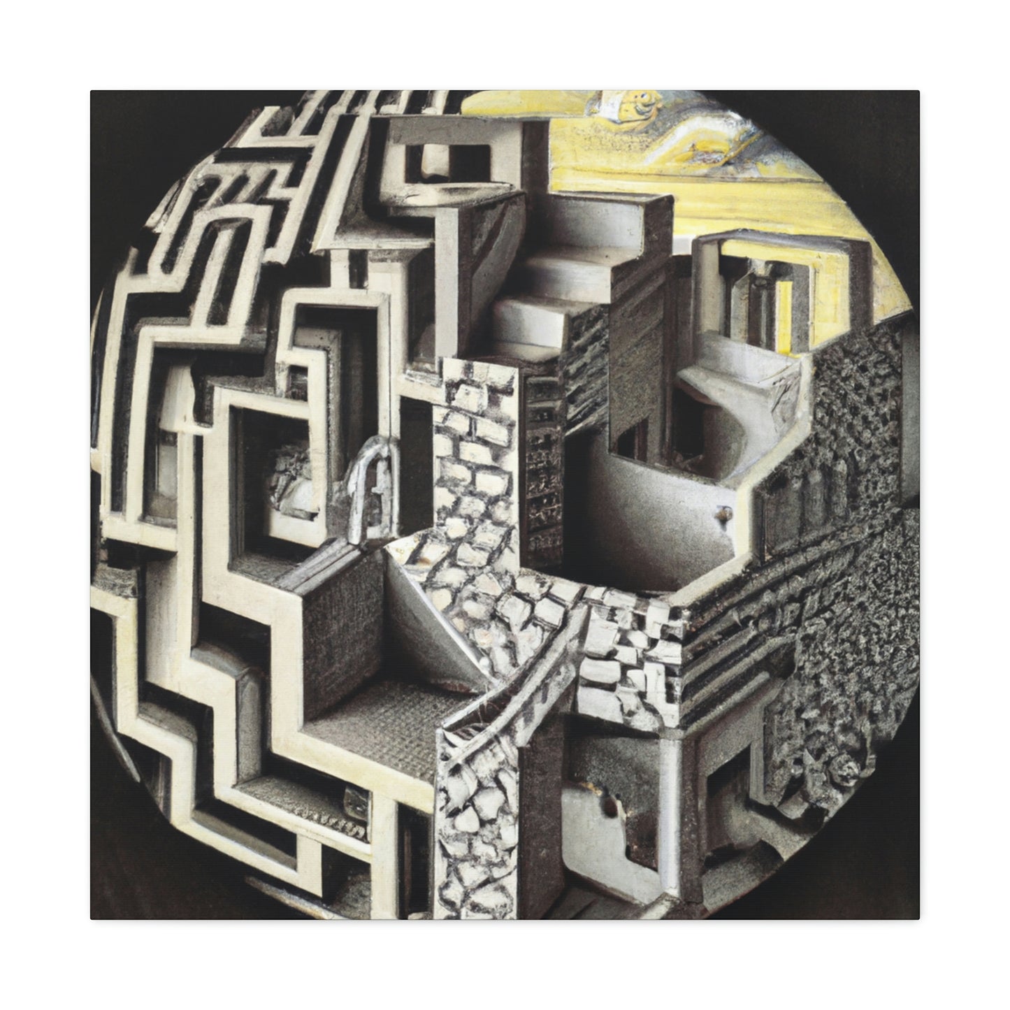 Joseph Wright of Derby - canvas