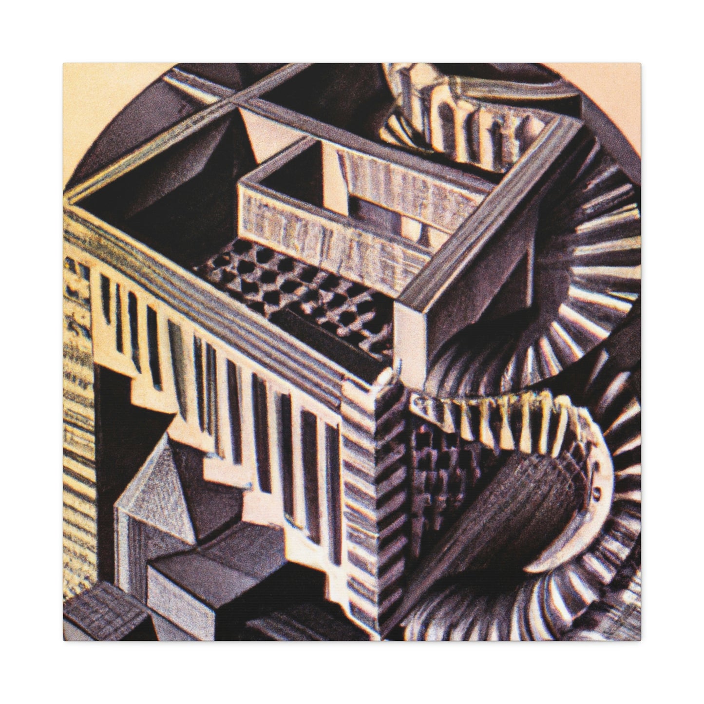 Joseph Wright of Derby - canvas