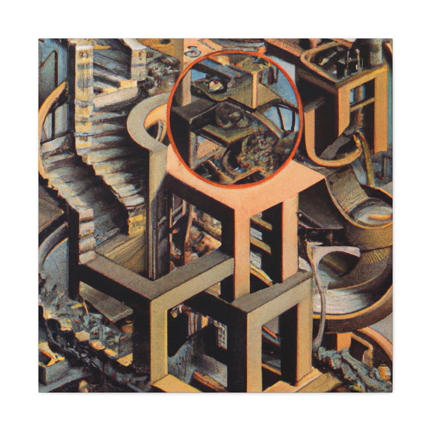 Johann Friedrich Reiffenstein - canvas