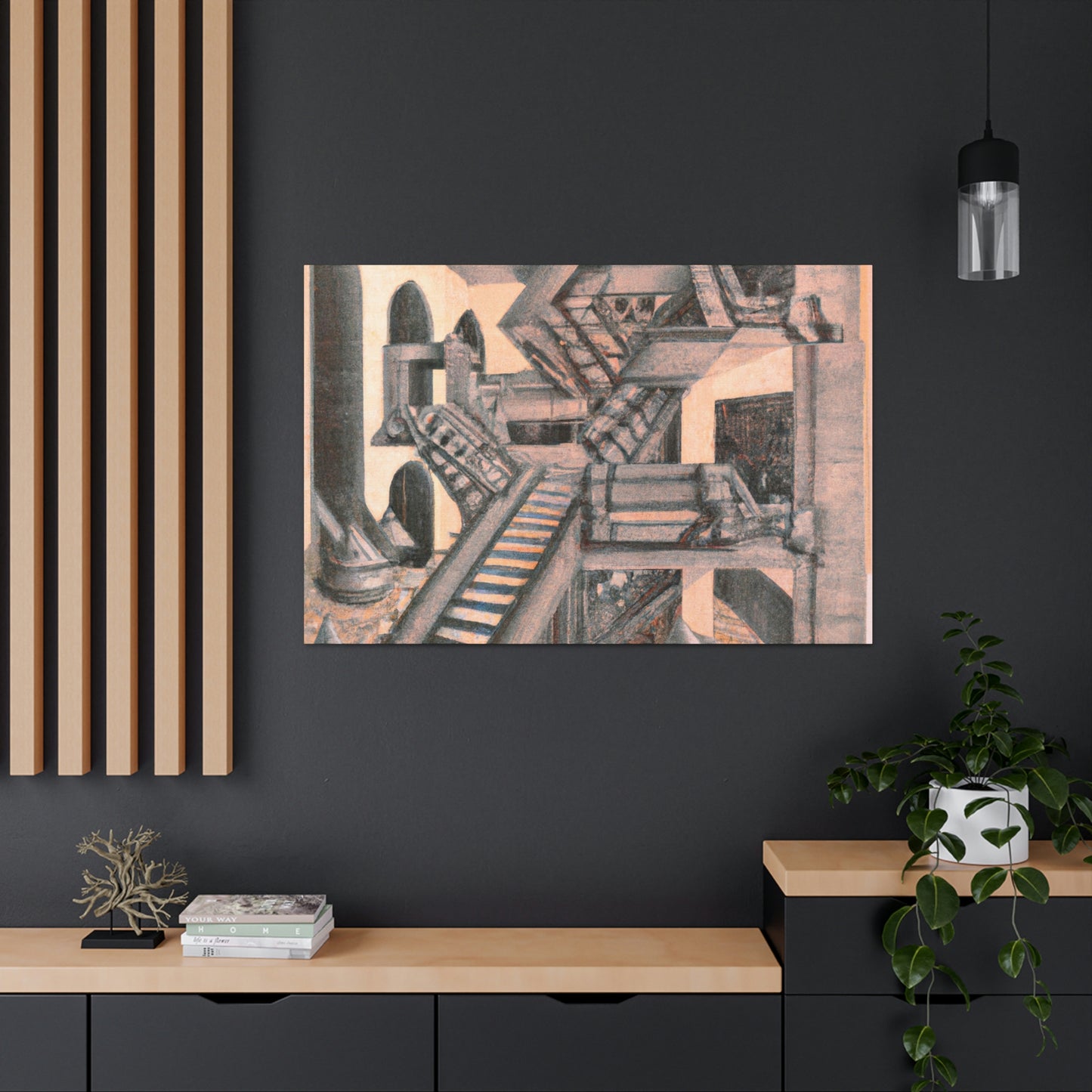 Joseph Wright of Derby - canvas