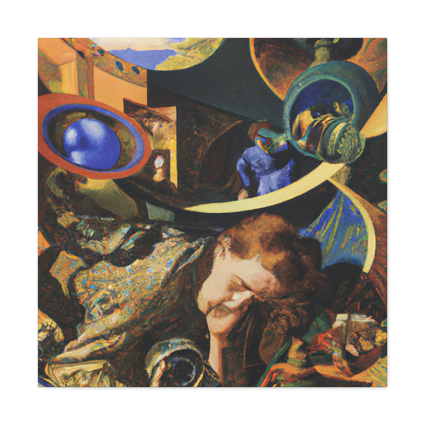 Jacques-Louis David - canvas