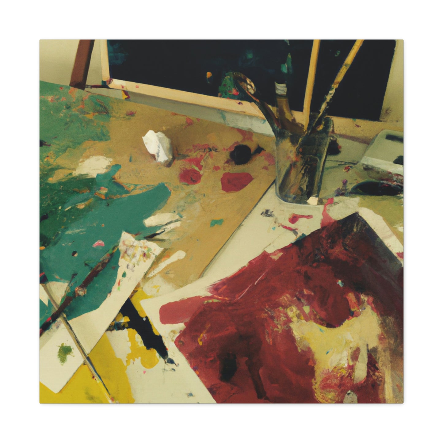 Johannes Vermeer - canvas