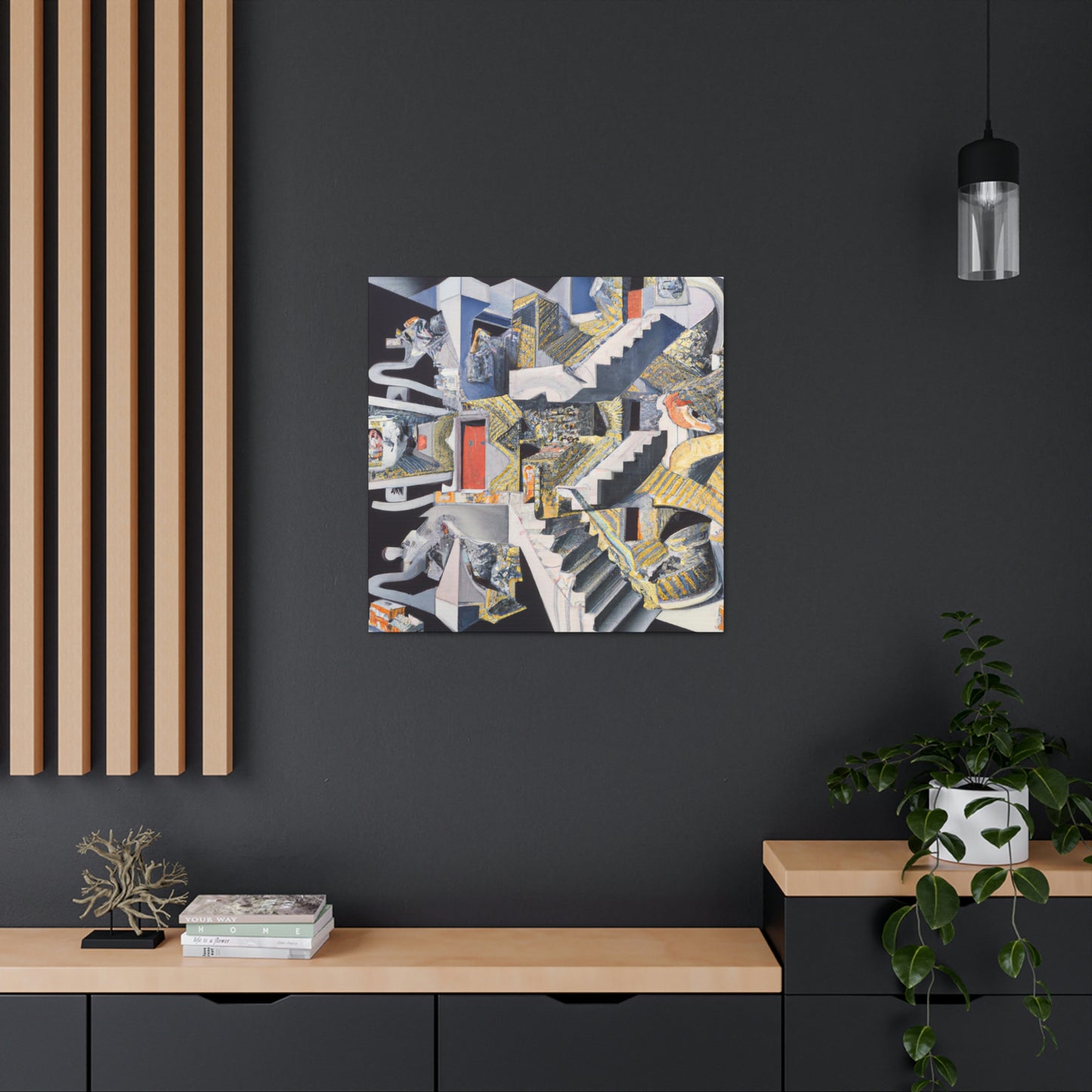 Joseph Wright of Derby - canvas