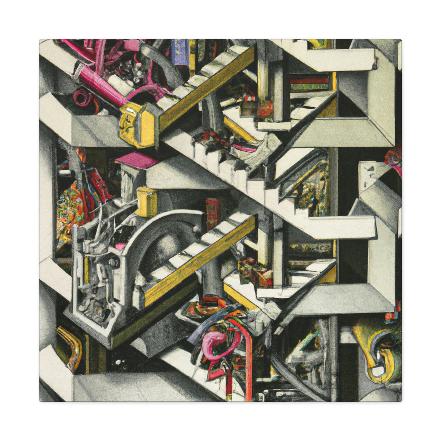 Joseph Wright of Derby - canvas