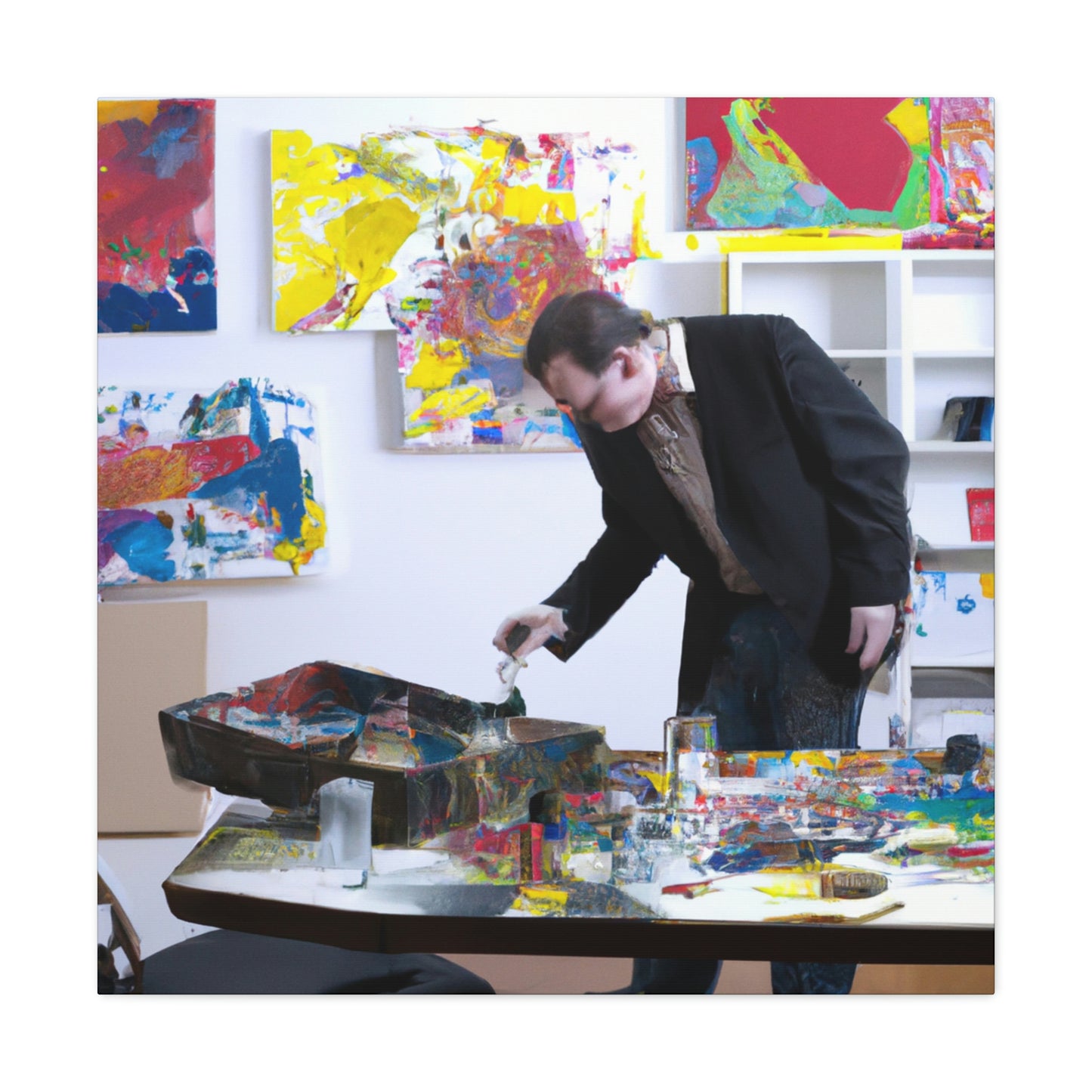 Antonio Allegri da Correggio - canvas