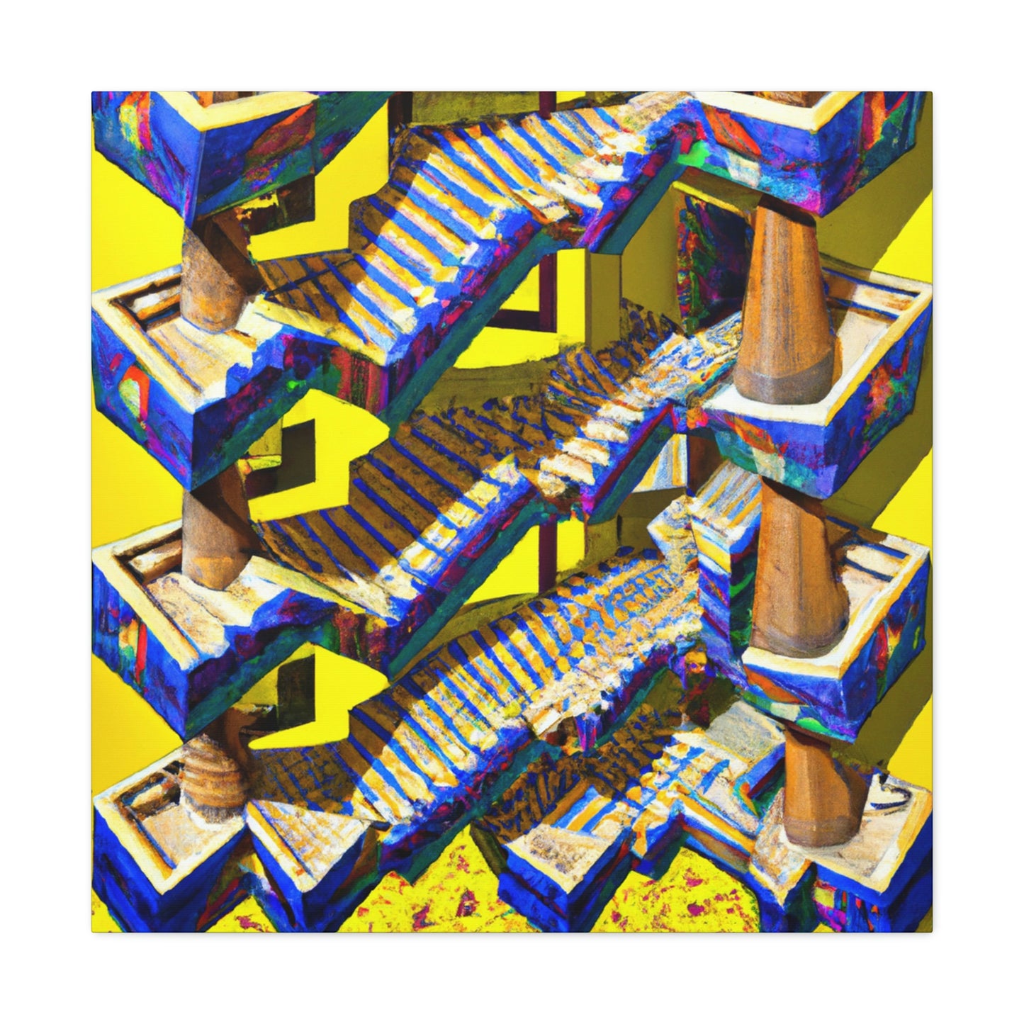 Johan Joseph Zoffany - canvas