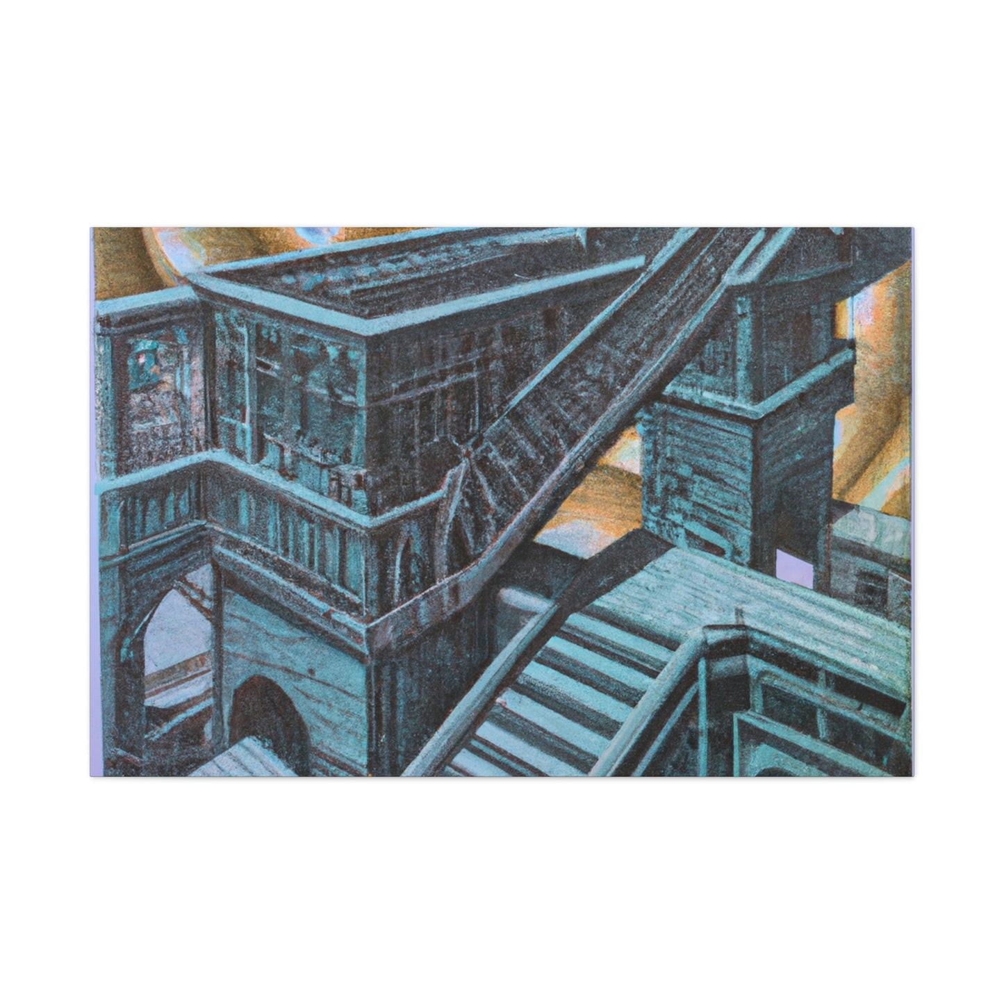 Johann Wolfgang van der Auferkorn - canvas