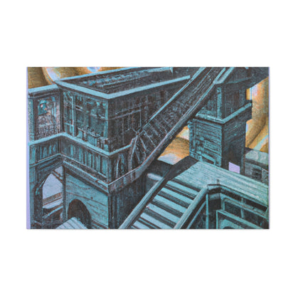 Johann Wolfgang van der Auferkorn - canvas